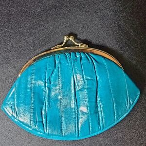 Elegant Teal Clutch Mini  Bag